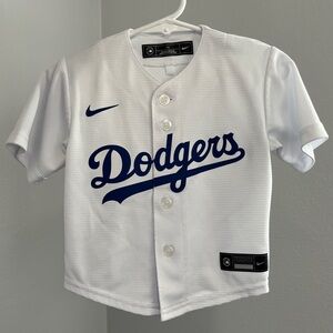 Infant Los Angeles Dodgers Nike White Home Replica Team Jersey